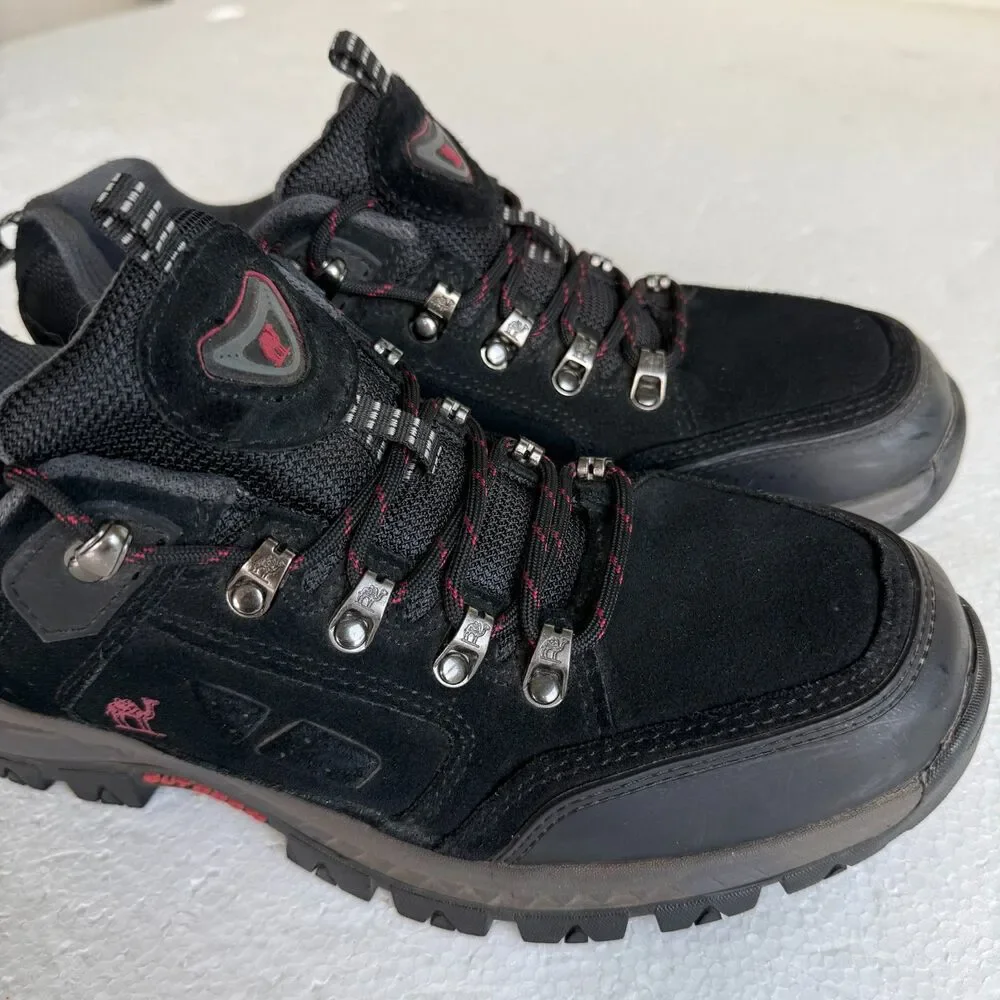 Camel Crown K832026565 Men's Black Lace Up Low Top Hiking Shoes Size US 11.5